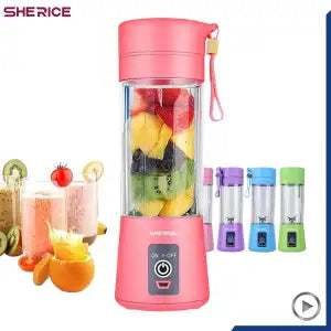 2 in 1 Mini Portable Juicer/Crusher