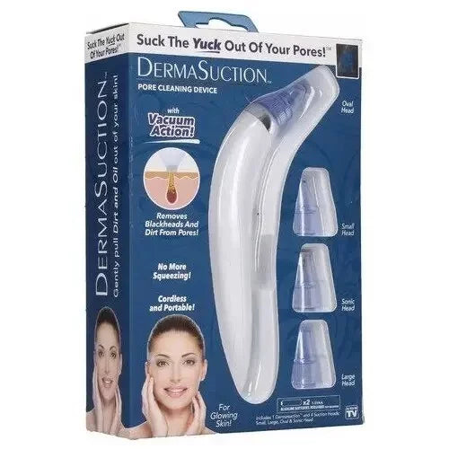 Derma Suction Vacuum Blackhead and Facial Cleaning Device,